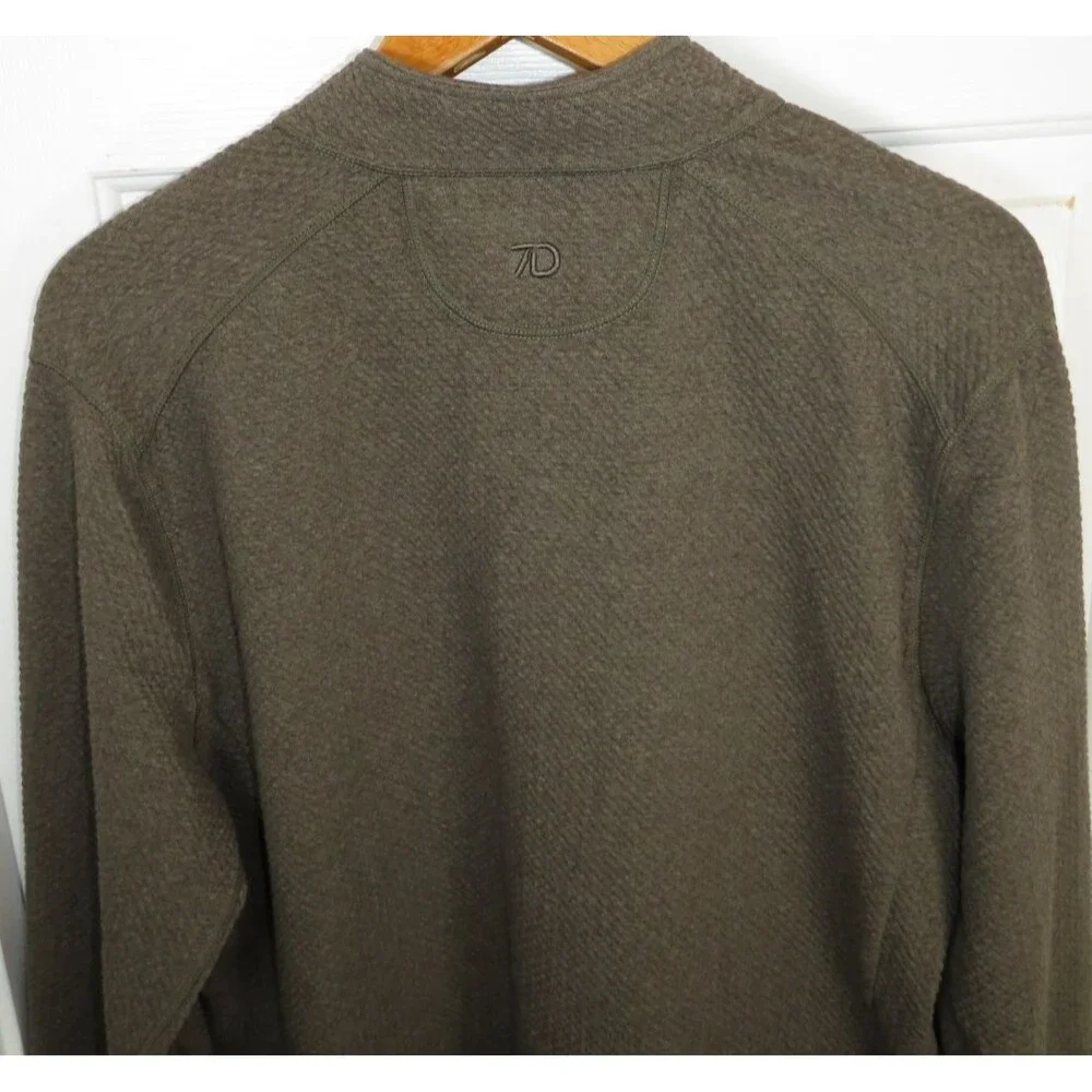 7 Diamonds Restoration Performance 1/4 Zip Pullover RSPV-1016 Men Size XL